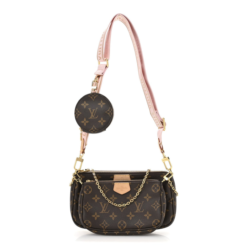 Monogram Multi Pochette Accessories Rose Clair