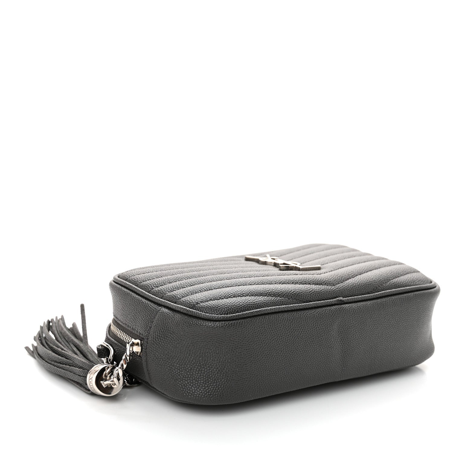 Grain De Poudre Matelasse Monogram Mini Lou Camera Bag Asphalt