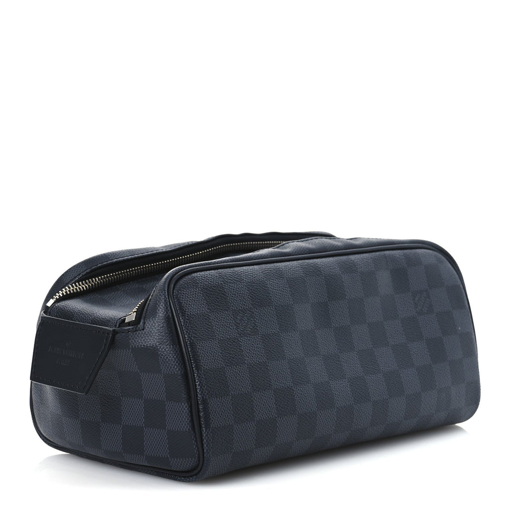 Damier Graphite Dopp Kit Toilet Pouch