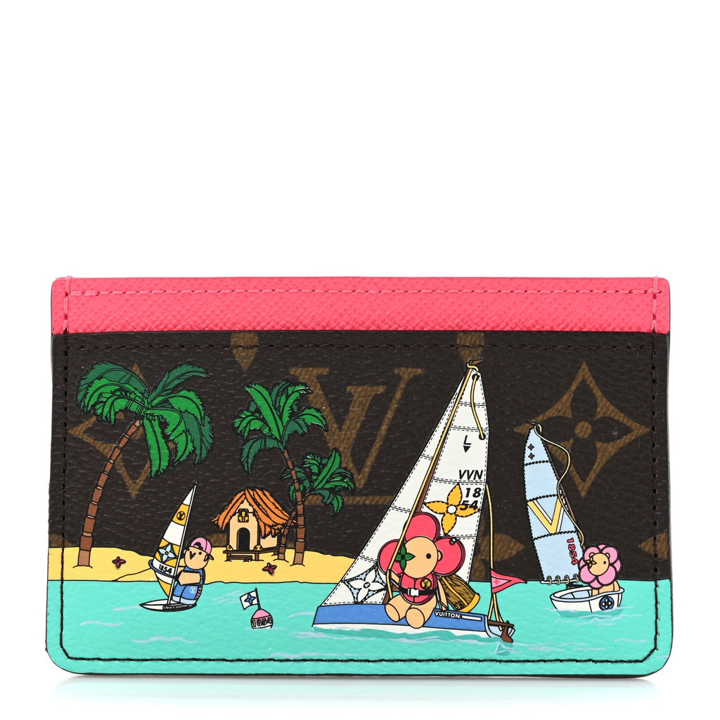 Monogram 2023 Christmas Animation Sailing Vivienne holder Dragonfruit Pink