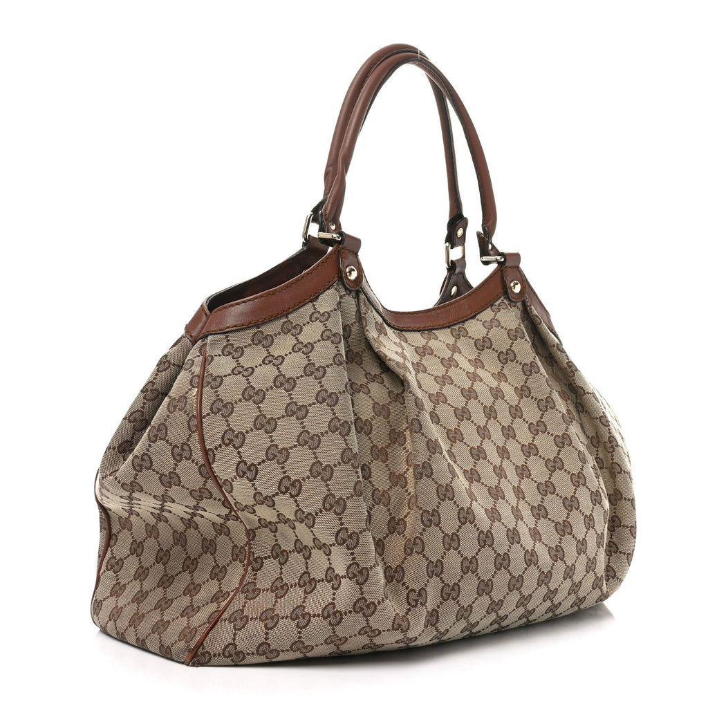 Monogram Large Sukey Tote Brown