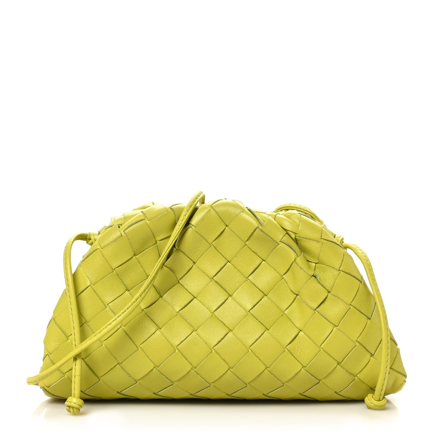 Nappa Intrecciato The Mini Pouch Kiwi