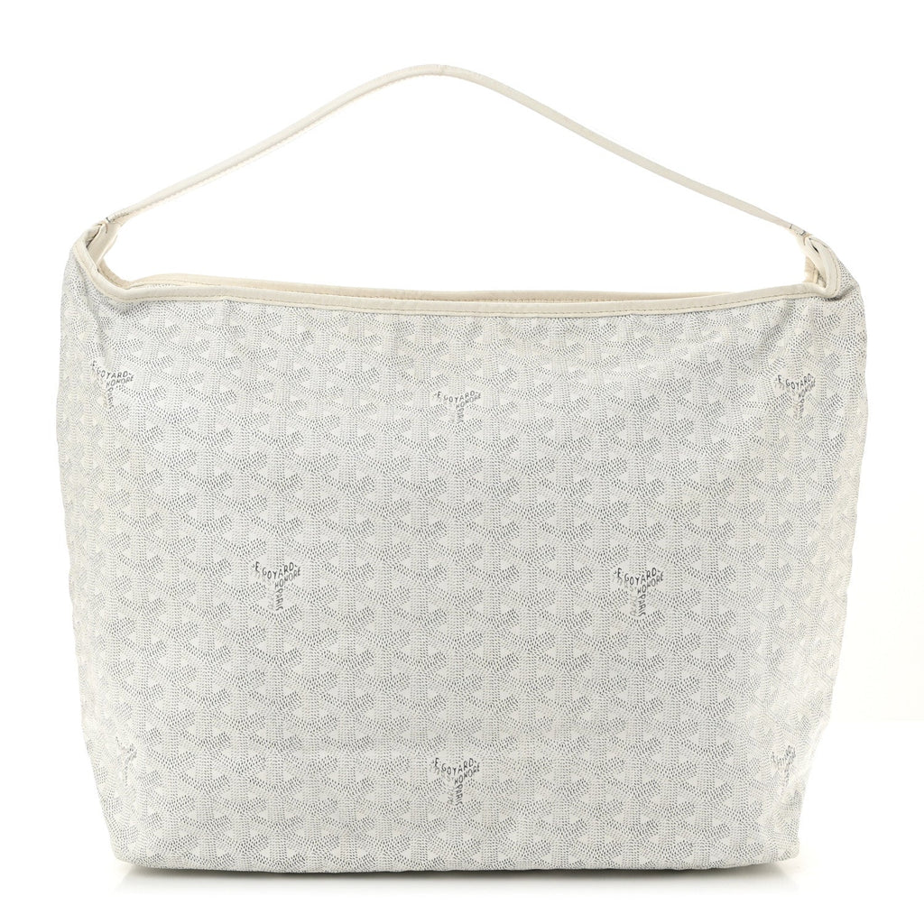 Goyardine Boheme Hobo White