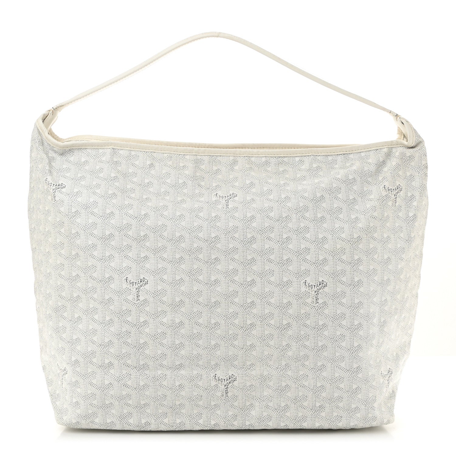Goyardine Boheme Hobo White