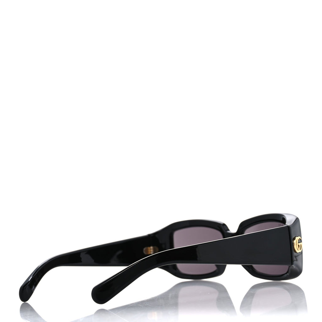 Acetate Rectangular Sunglasses GG1403S Black