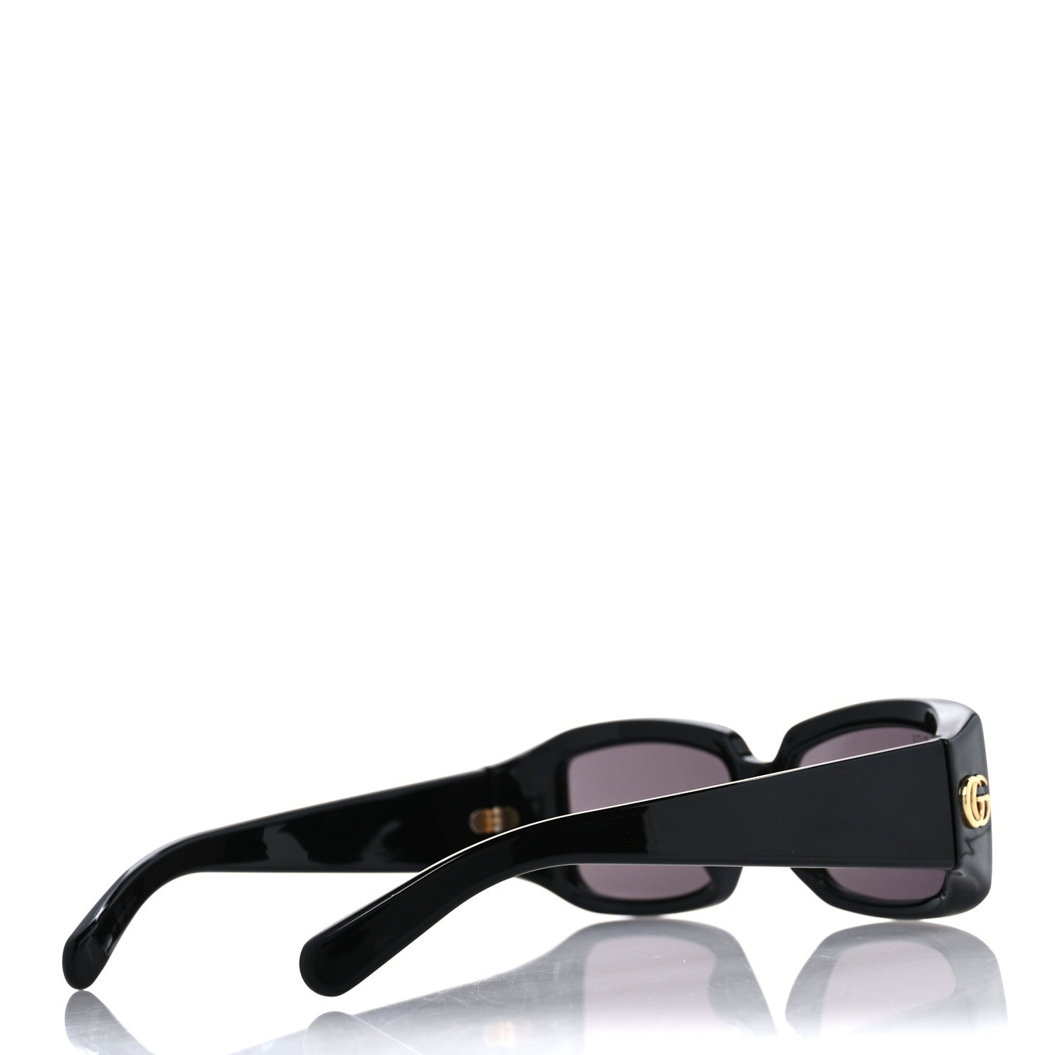 Acetate Rectangular Sunglasses GG1403S Black