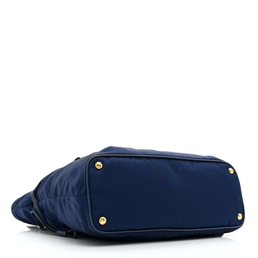 Tessuto Nylon Saffiano Tote Baltico