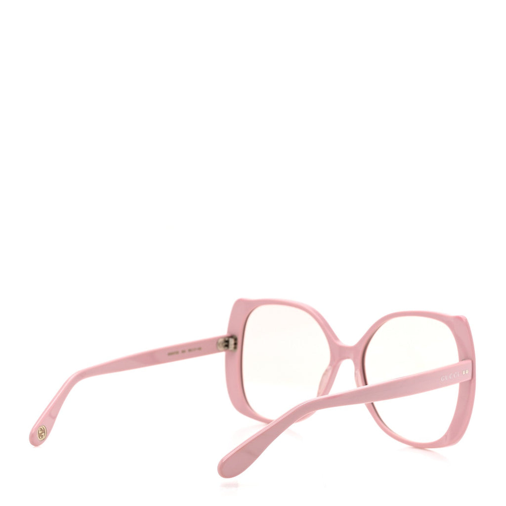 Acetate Oversize Square GG0472S Sunglasses Pink