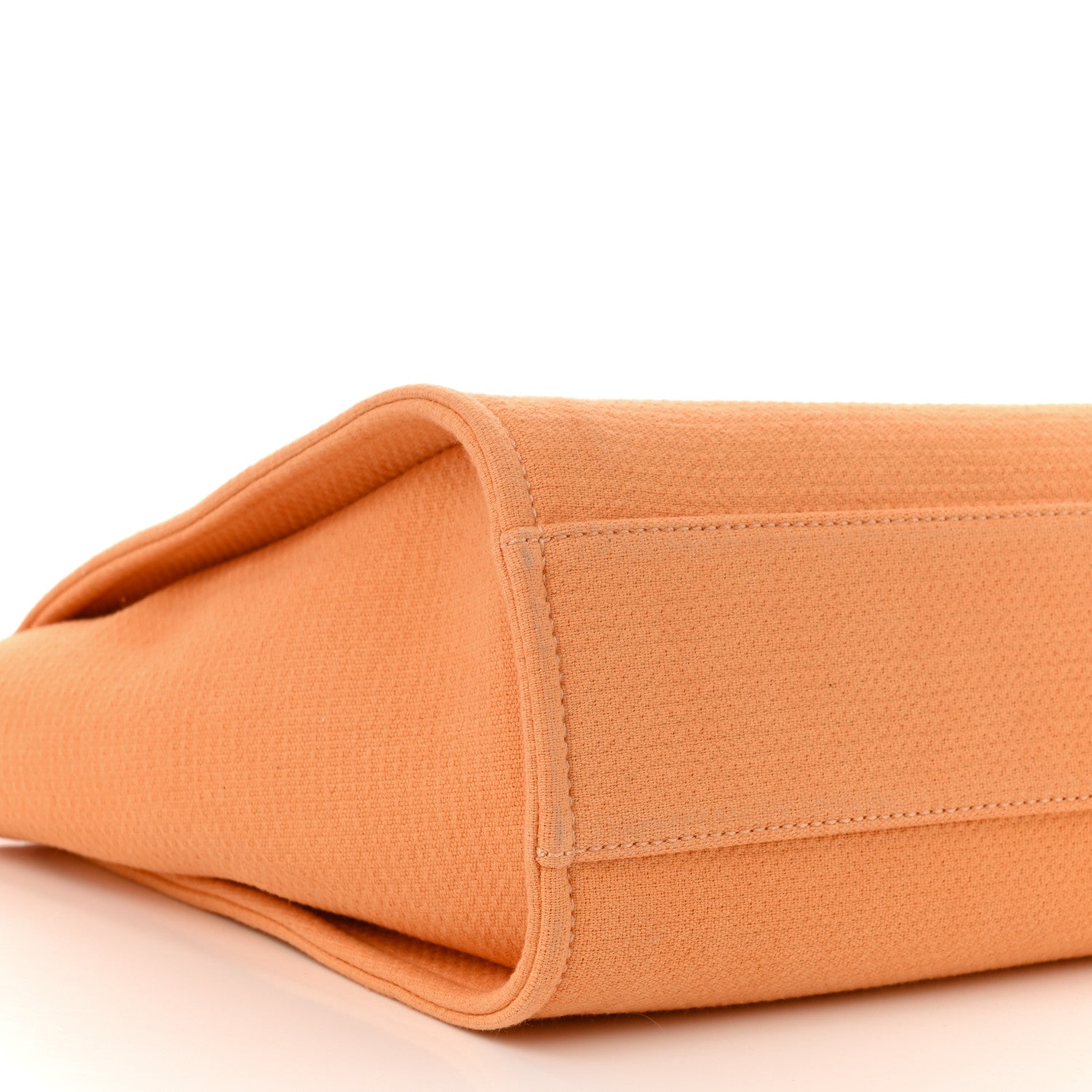 Canvas Small Deauville Tote Light Orange