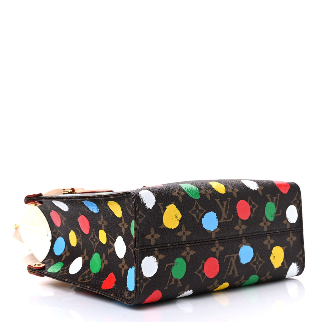 LV X YK Monogram Dots Onthego PM Multicolor