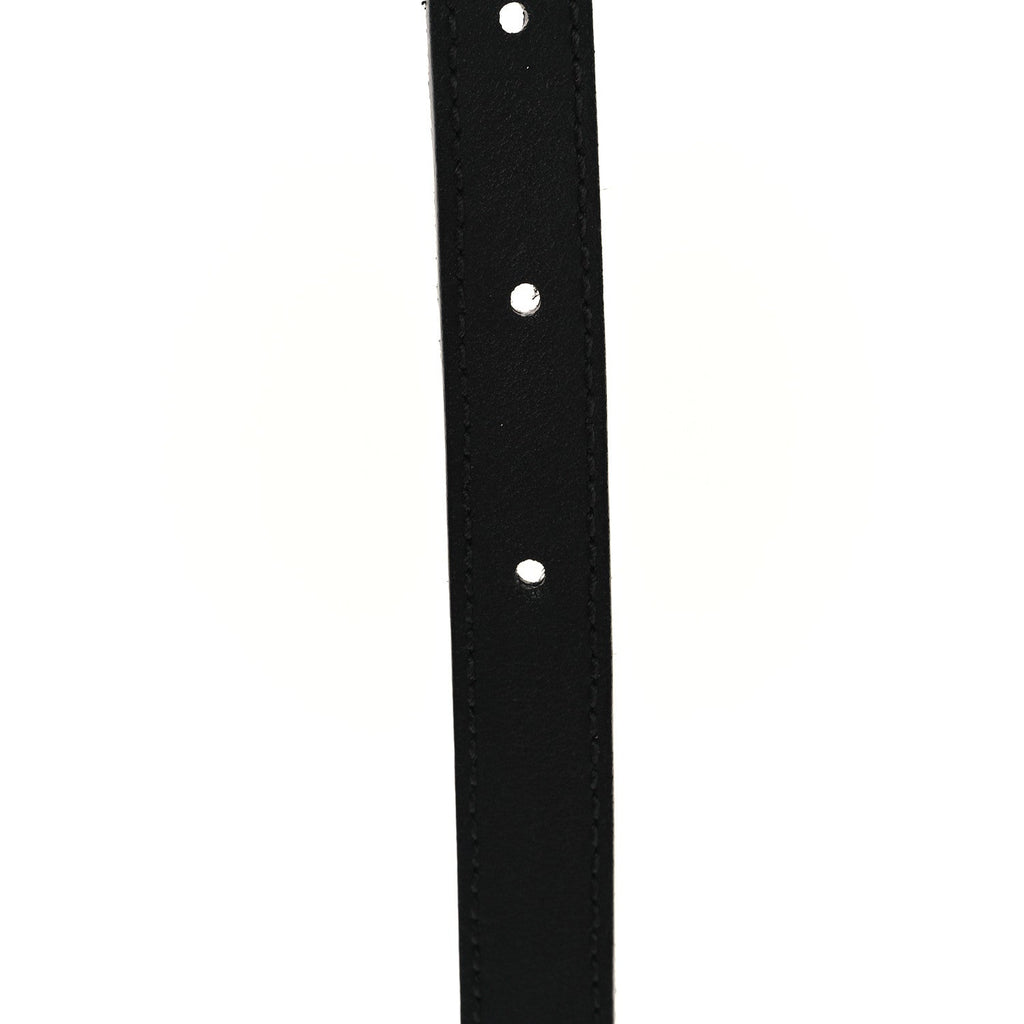 Suede Calfskin Torchon Double G 15mm Belt 70 28 Black