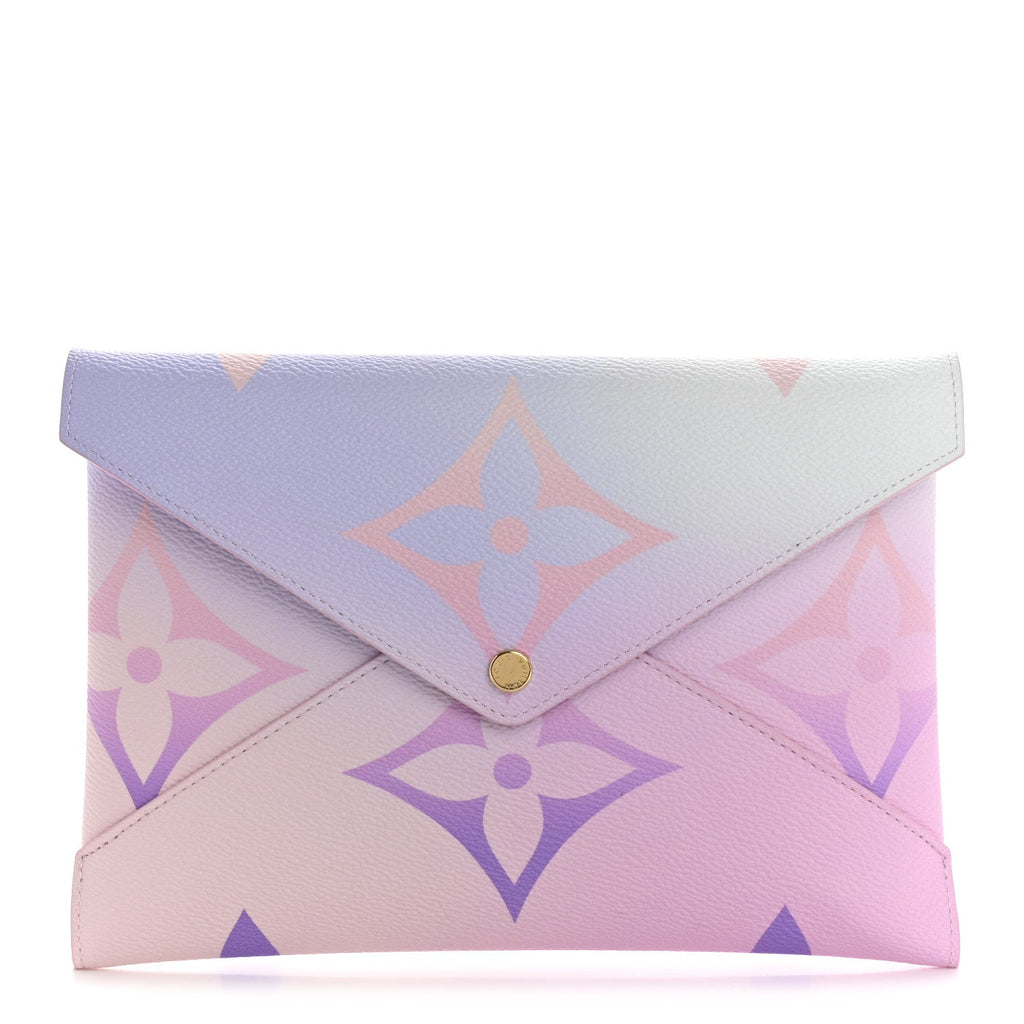 Monogram Giant Spring in the City Kirigami Pochette Set Sunrise Pastel Midnight Fuchsia Sunset Kaki