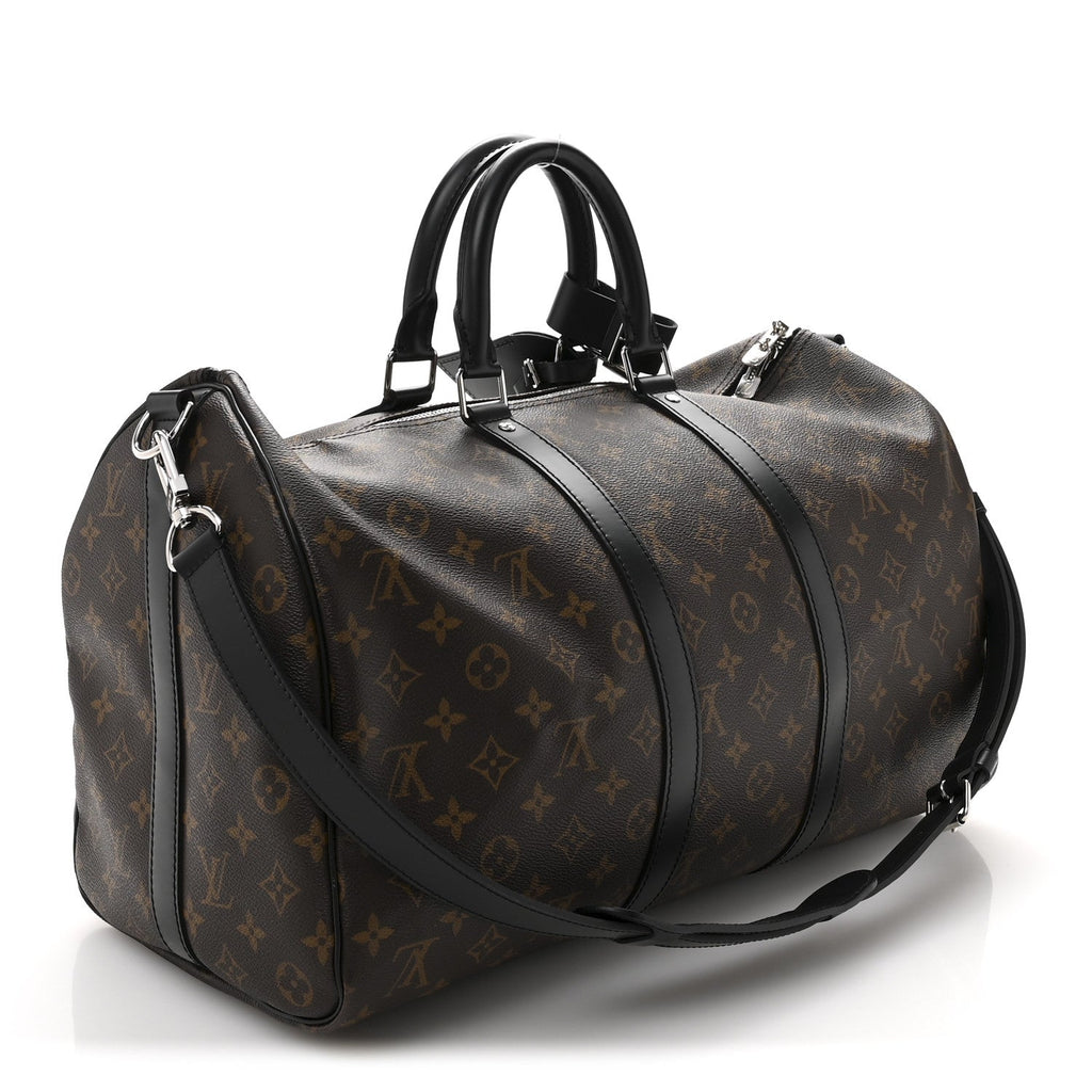 Monogram Macassar Keepall Bandouliere 45