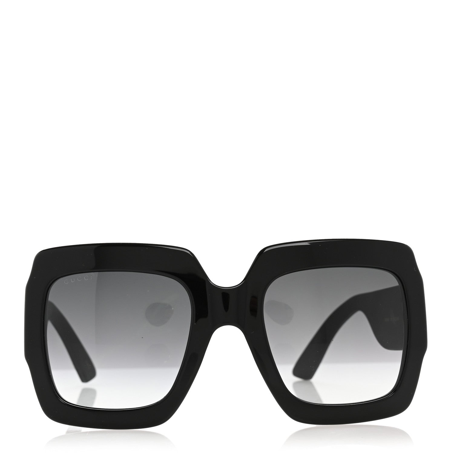 Acetate Square Frame Sunglasses GG0102S Black