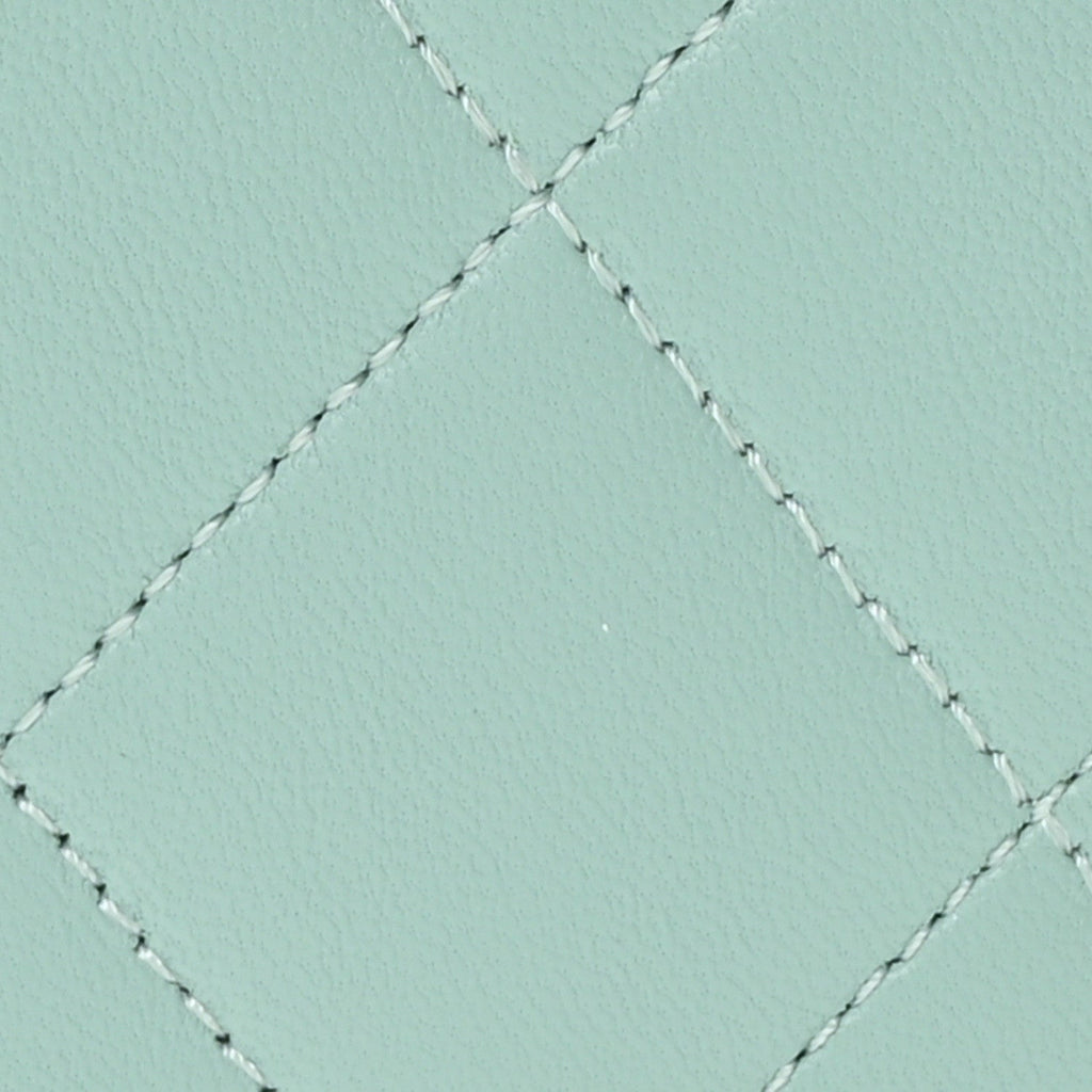 Lambskin Quilted Medium In The Loop Handle Flap Bag Light Blue