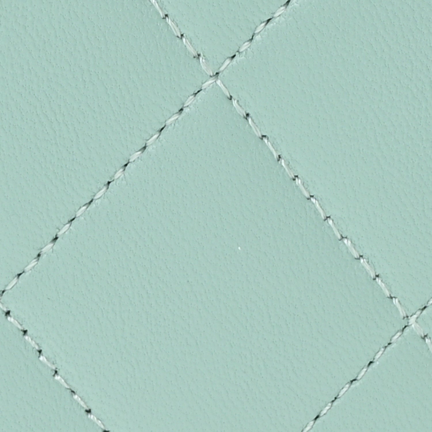 Lambskin Quilted Medium In The Loop Handle Flap Bag Light Blue