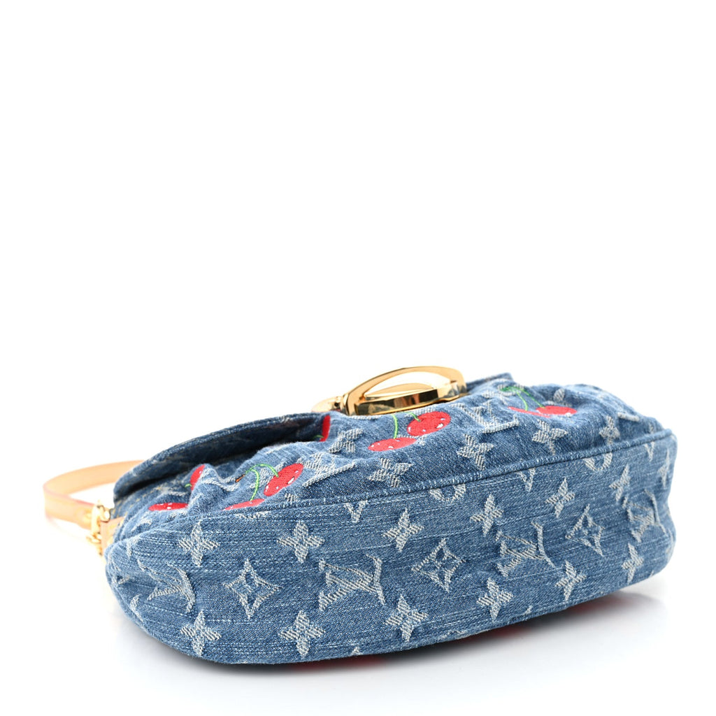 LV X TM Monogram Denim Cerises Sunset