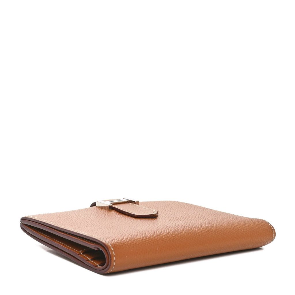 Epsom Bearn Compact Wallet Gold