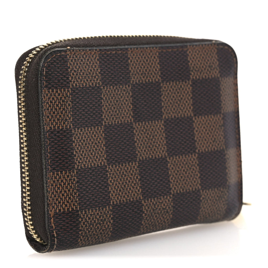 Damier Ebene Zippy Coin Purse