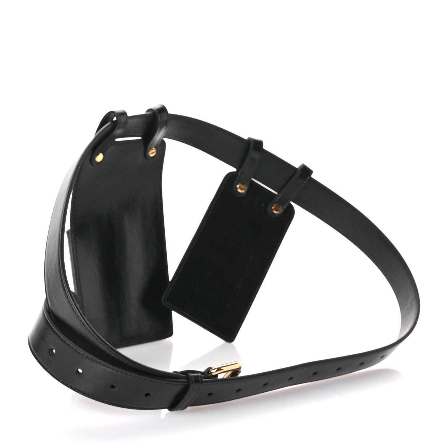 Vitello Glacier Utility Belt Pouch Black