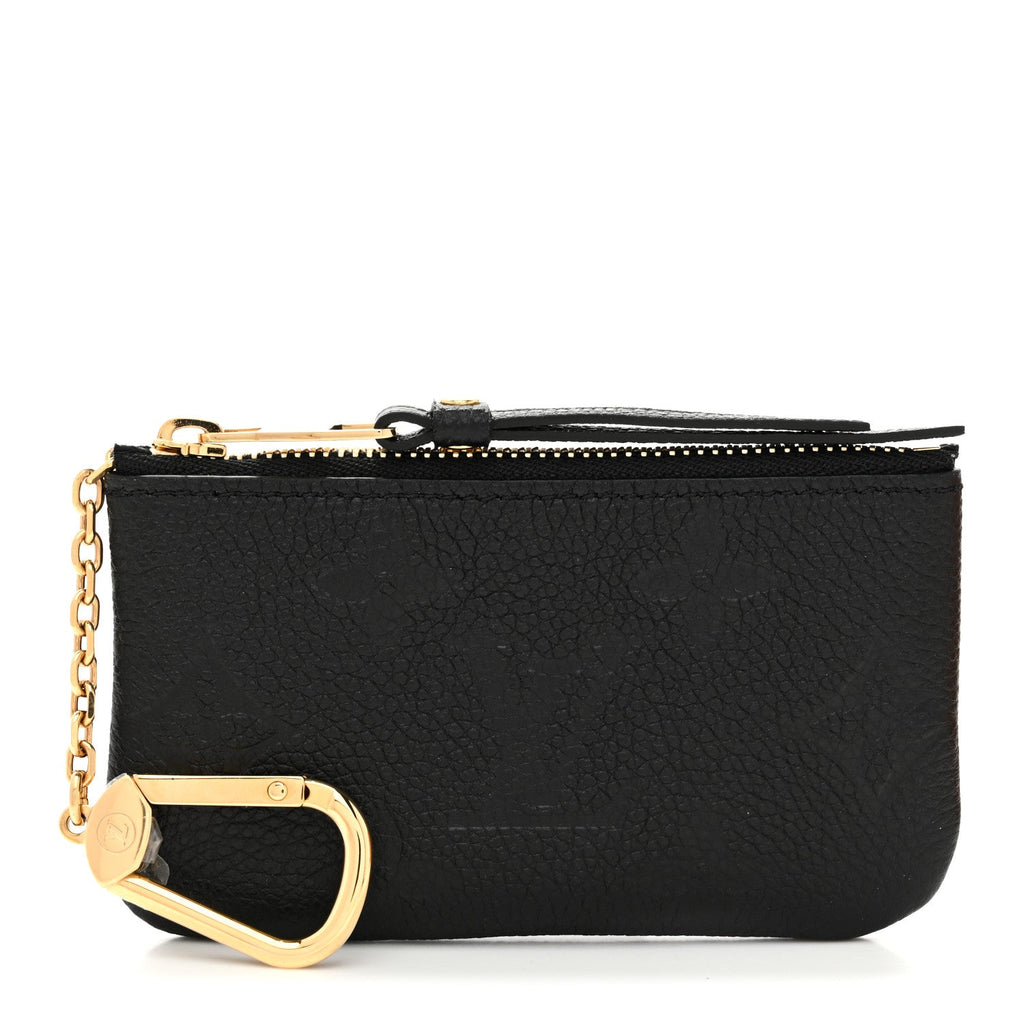 Empreinte Monogram Giant Key Pouch Black