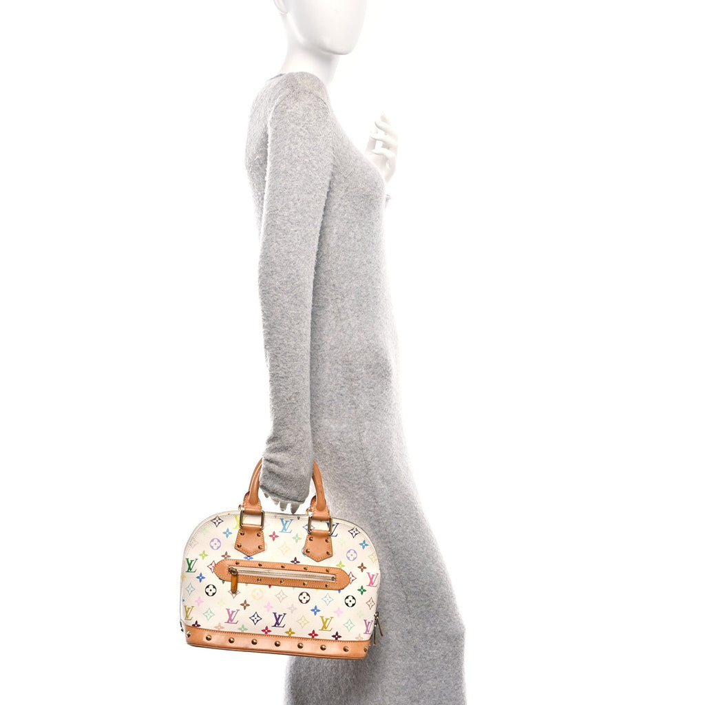 Monogram Multicolor Alma White