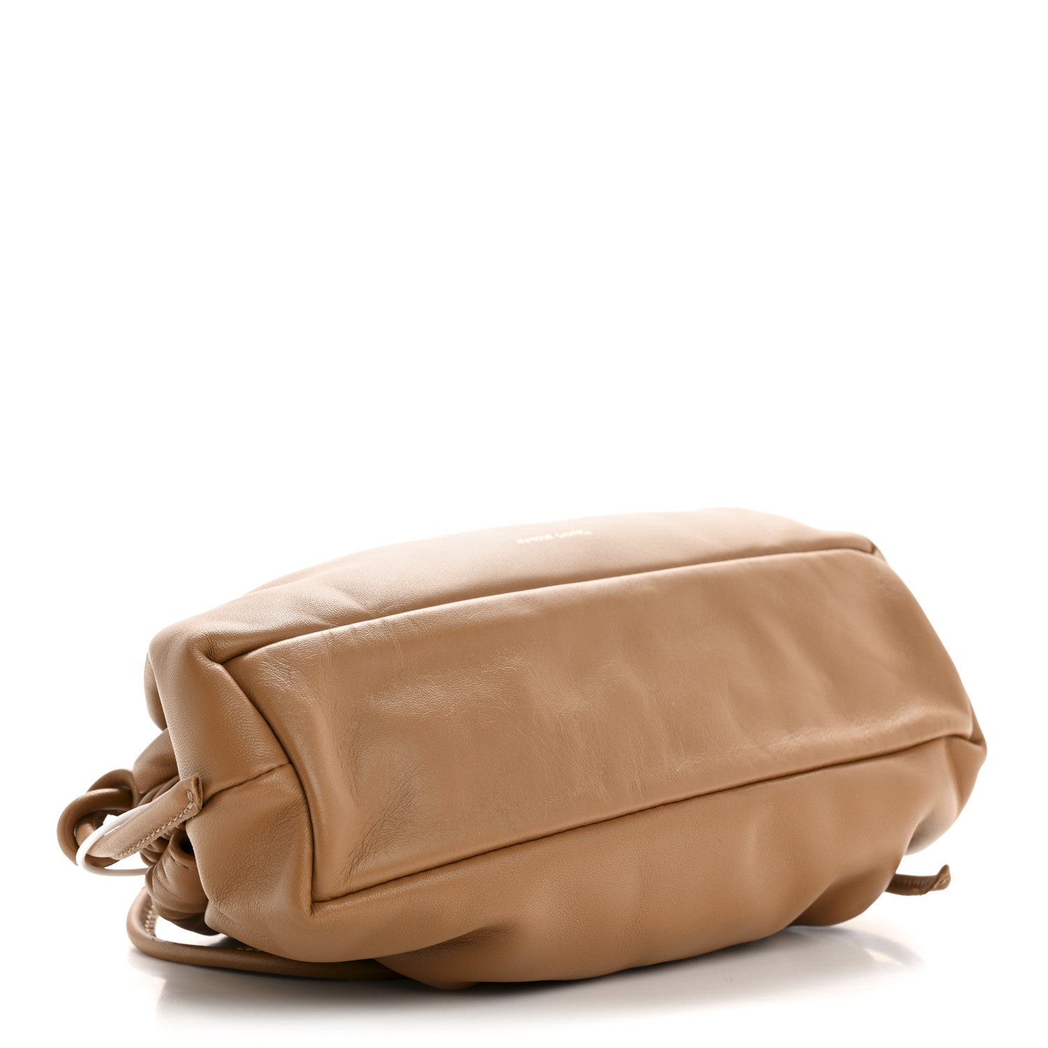 Lambskin Cloud Mini Clutch Caramel