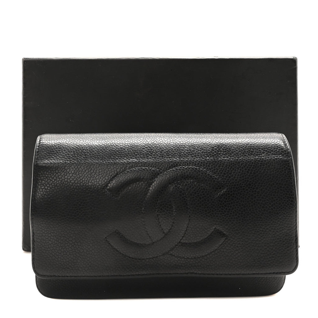 Caviar Timeless CC Wallet On Chain WOC Black