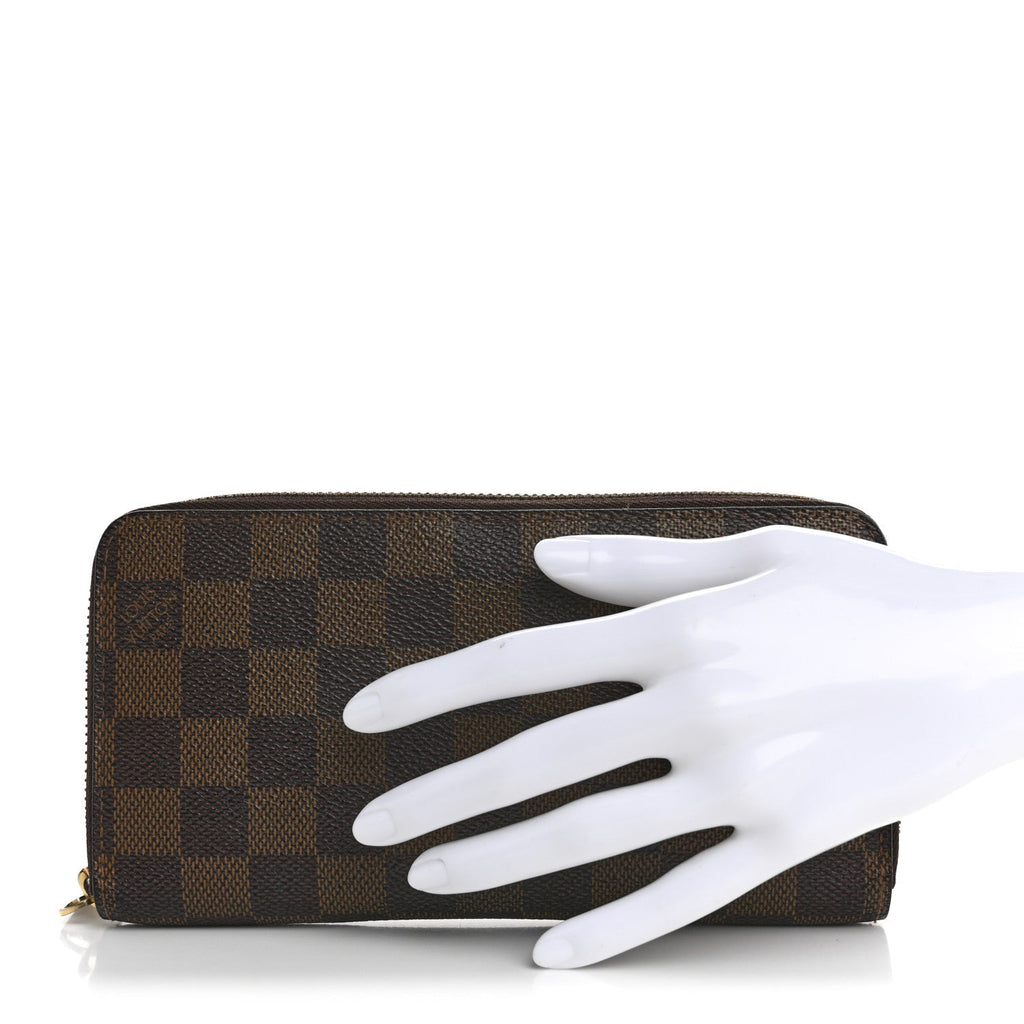 Damier Ebene Zippy Wallet