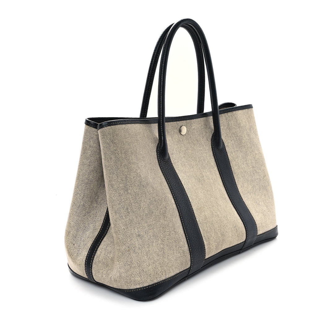 Buffle Skipper Toile Garden Party 36 MM Tote Black