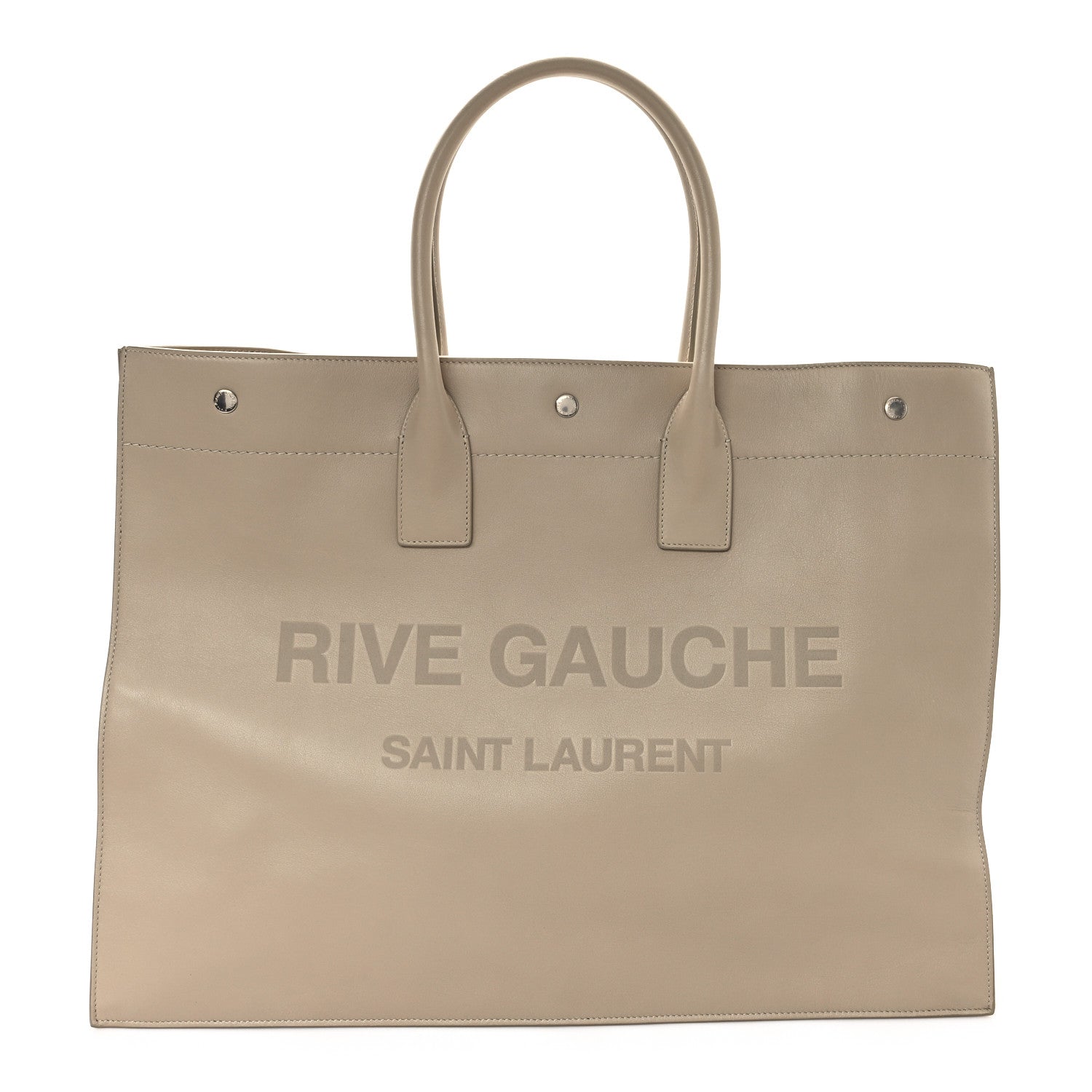 Vitello Large Rive Gauche Tote Sea Salt