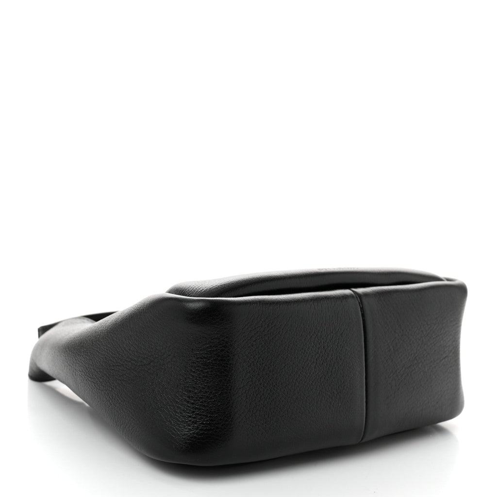 Grained Calfskin Mini G-Lock Hobo Black