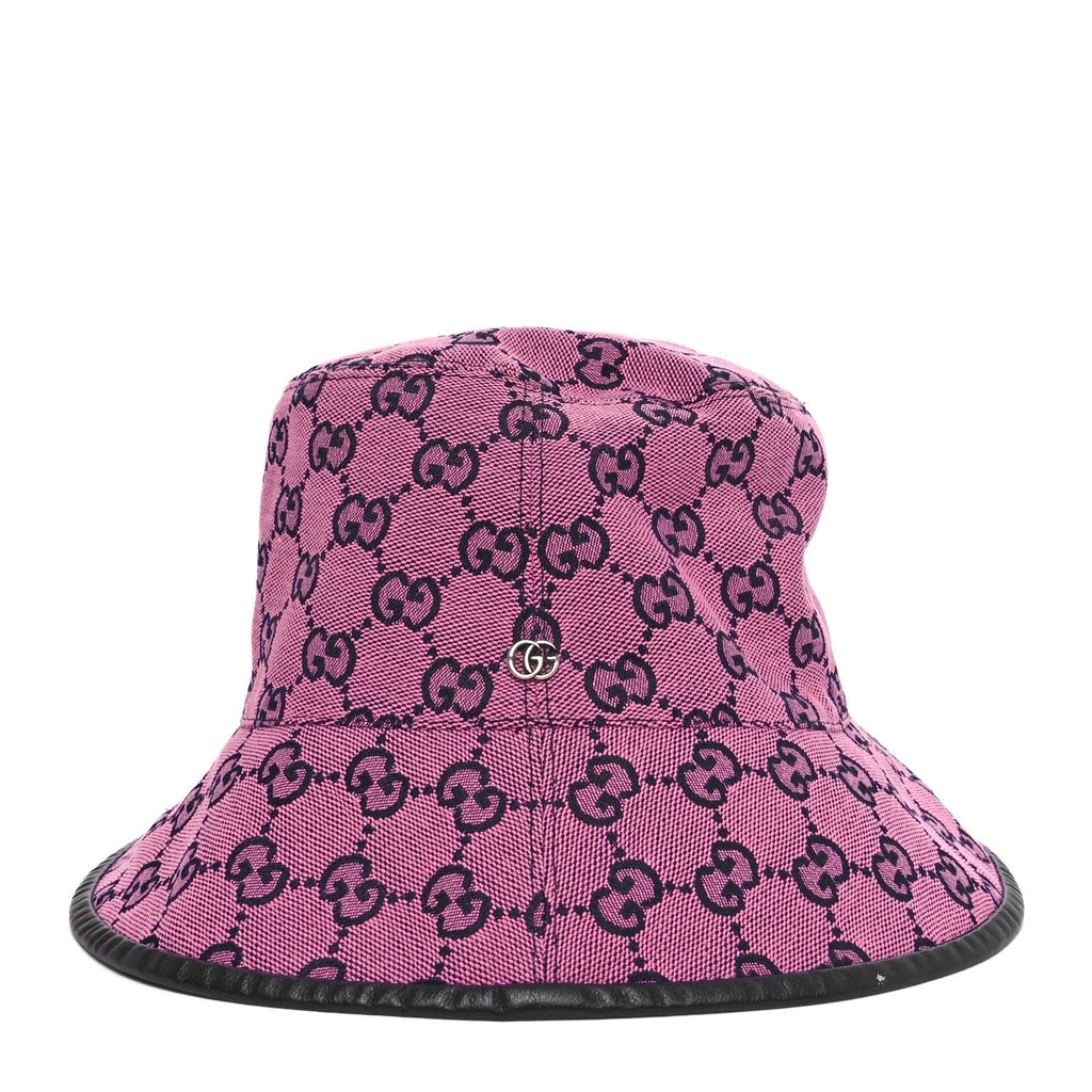 Monogram Multicolor New Sakai Calfskin Bob Malibu Bucket Hat L Parma Violet Blue
