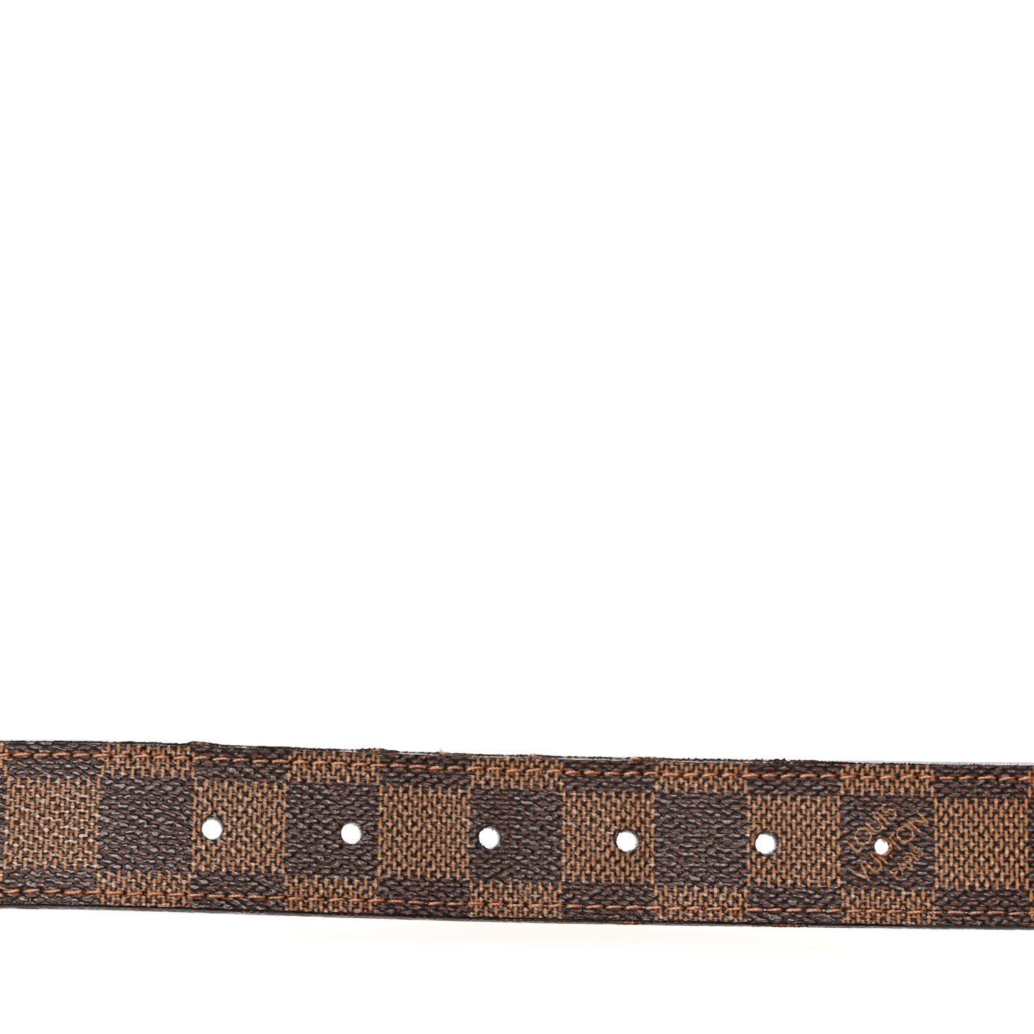 Damier Ebene Tresor Belt 90 36