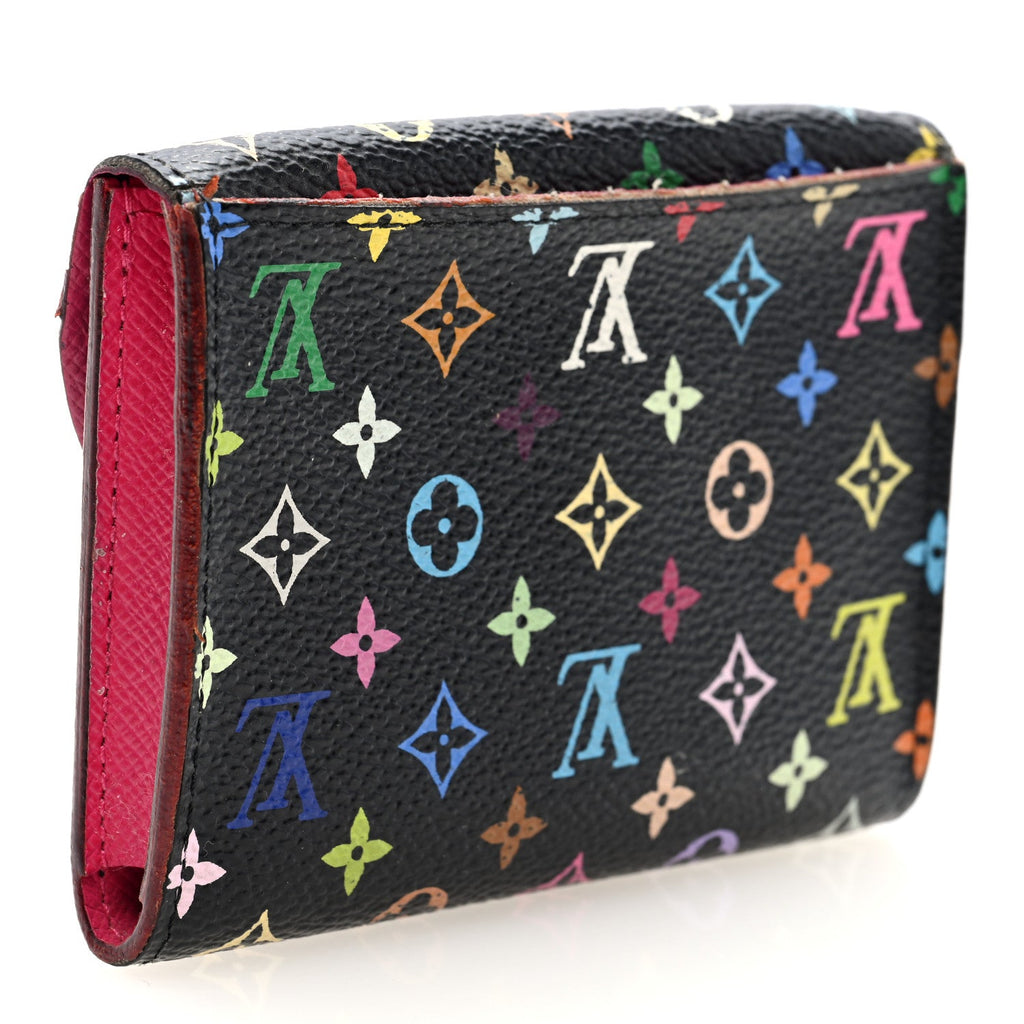 Monogram Multicolor Business  Holder Black Grenade