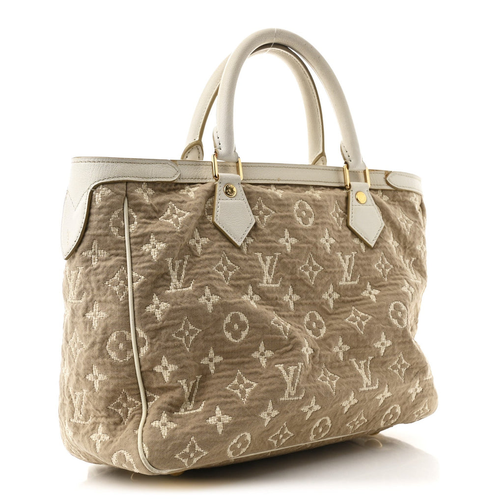 Monogram Sabbia Cabas MM White