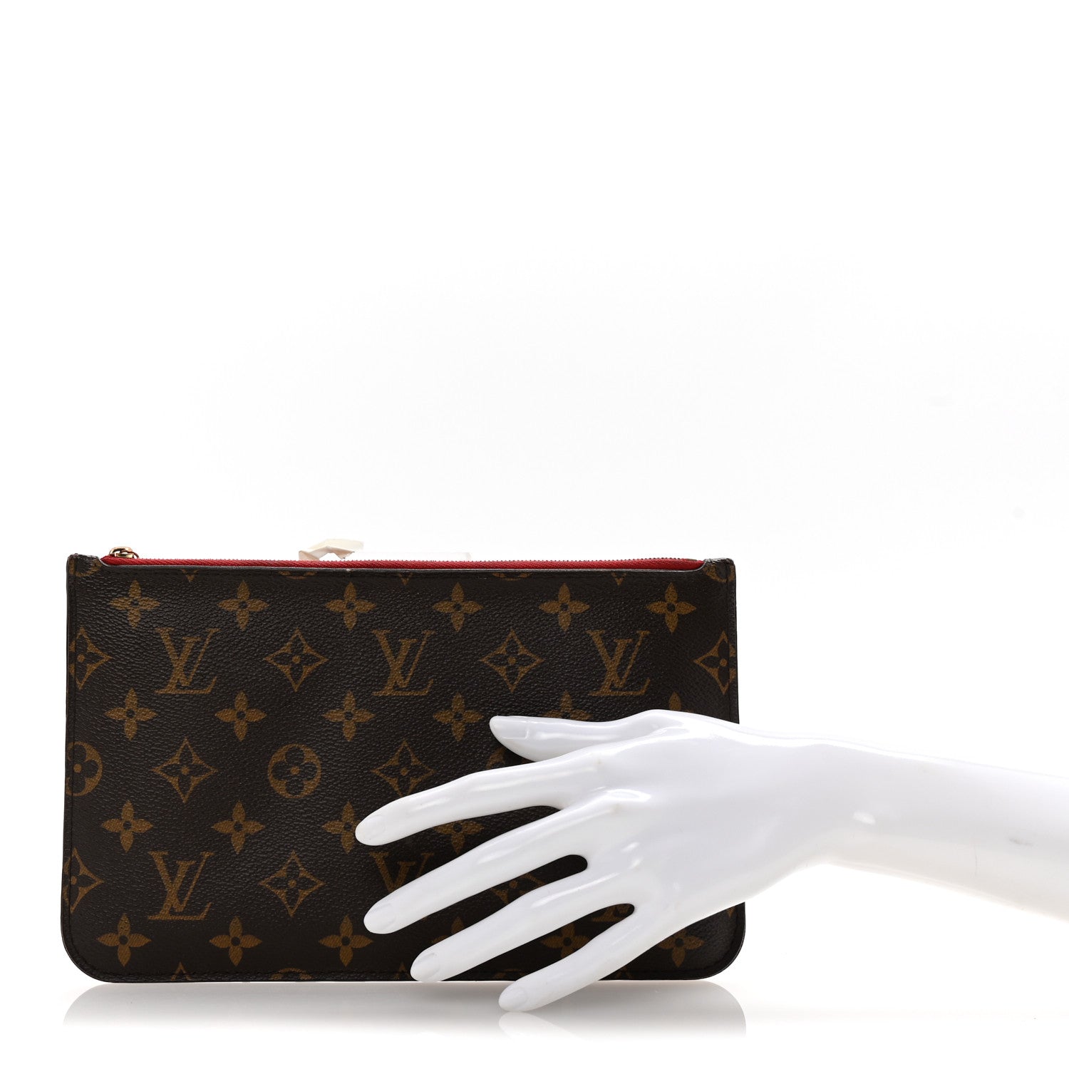 Monogram Neverfull MM GM Pochette Cherry