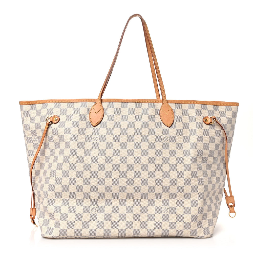 Damier Azur Neo Neverfull GM Rose Ballerine