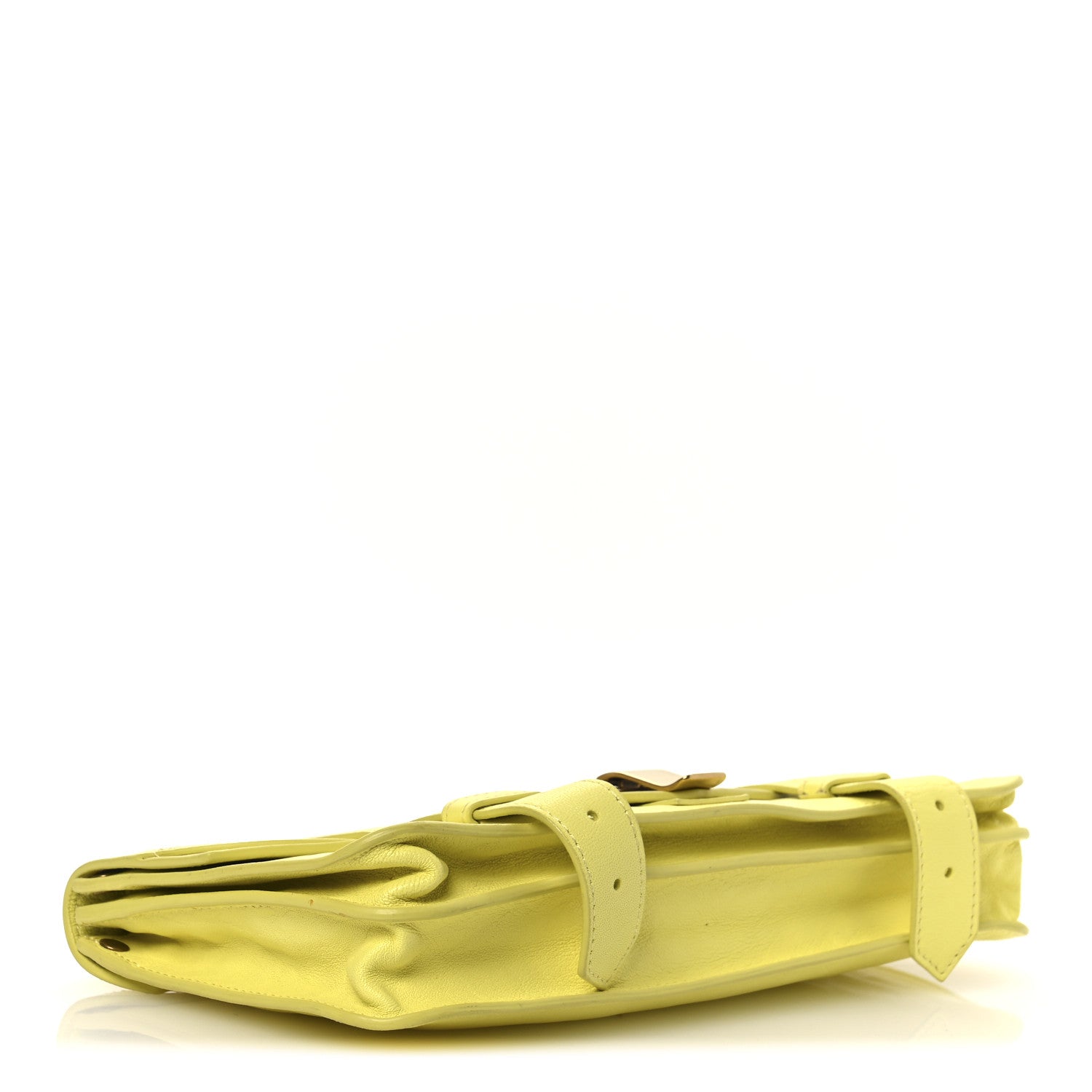 Lambskin PS1 Pochette Clutch Lemon