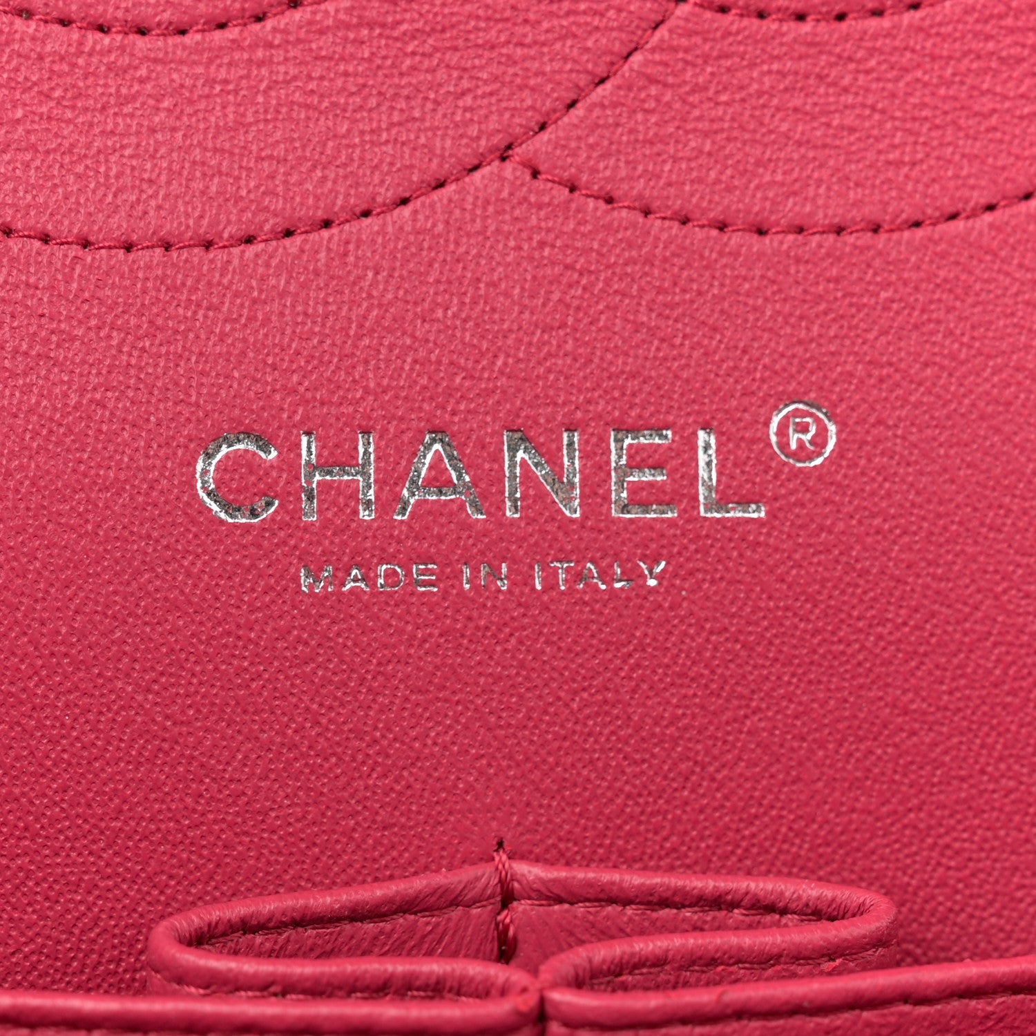 Caviar Quilted Jumbo Double Flap Dark Pink