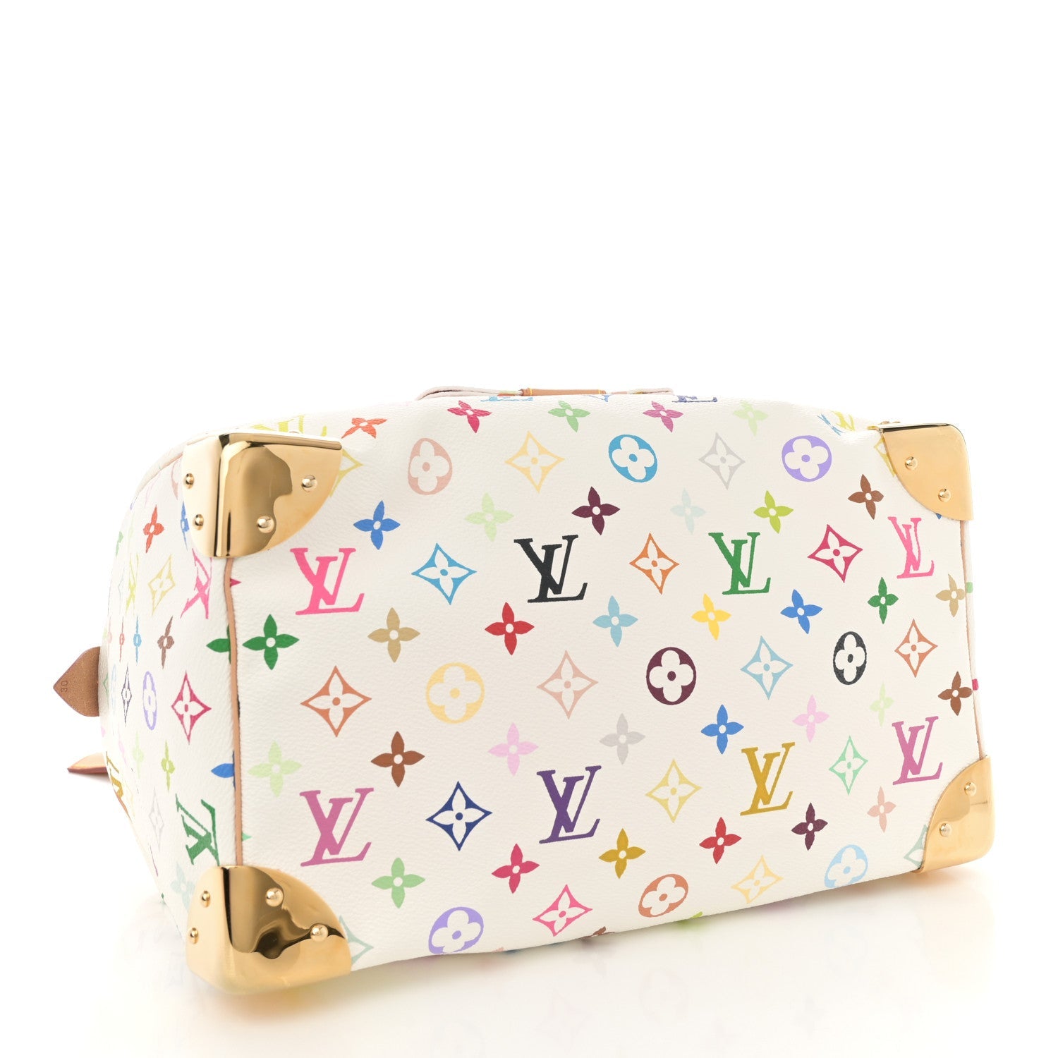 Monogram Multicolor Speedy 30 White