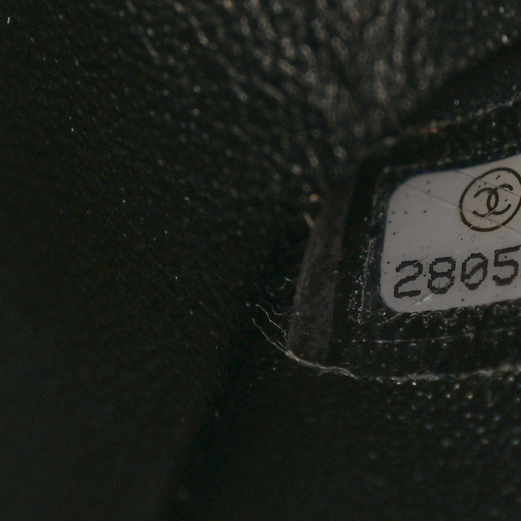 Aged Calfskin Quilted 2.55 Reissue Mini Flap Black