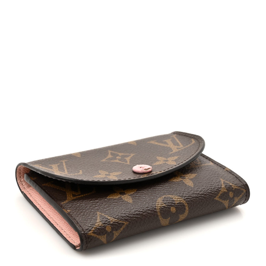 Monogram Rosalie Coin Purse Rose Ballerine
