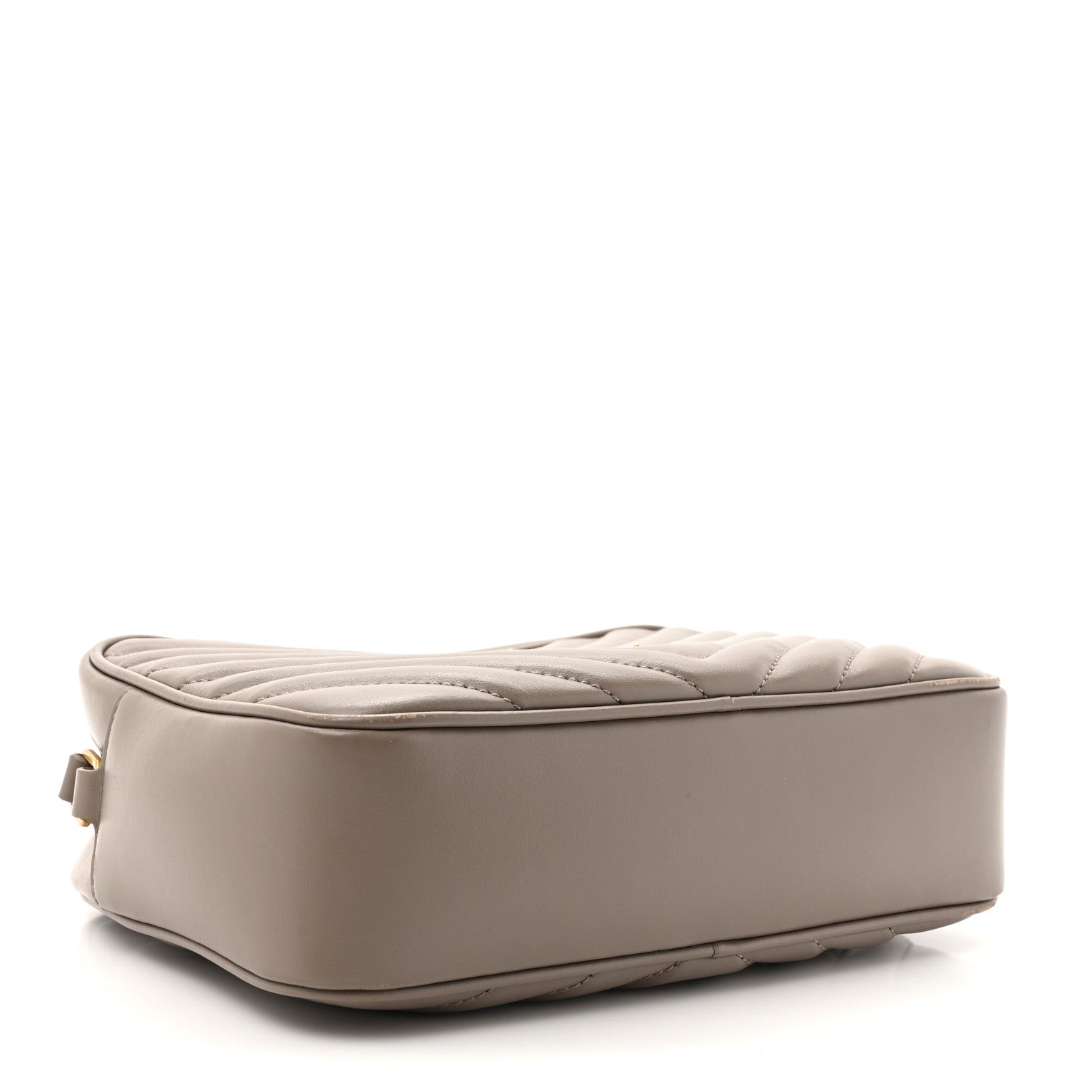 Calfskin Matelasse Monogram Lou Camera Bag Taupe