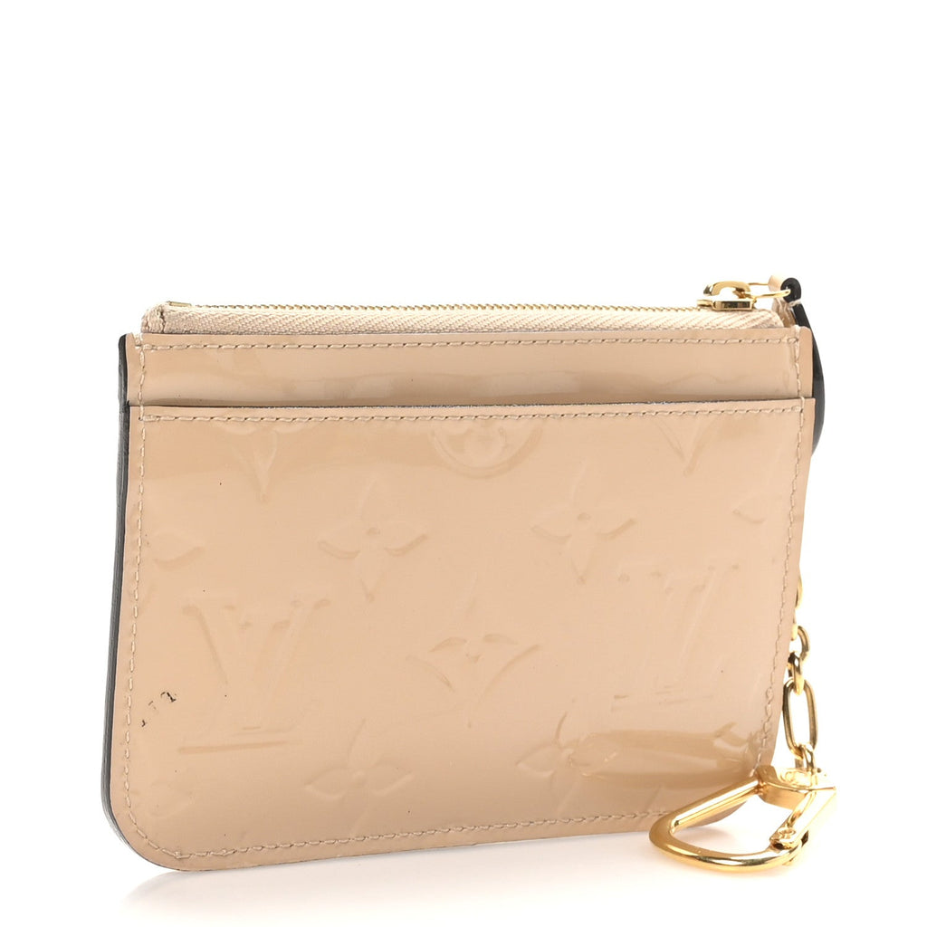 Vernis Key Pouch Blanc Corail