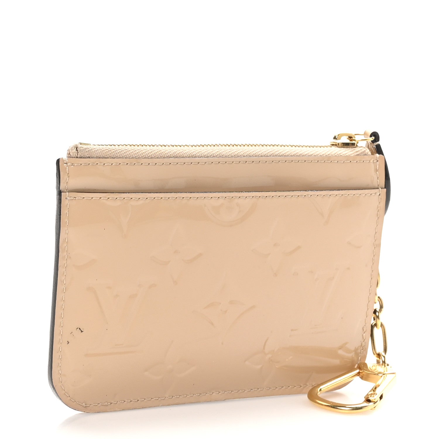 Vernis Key Pouch Blanc Corail
