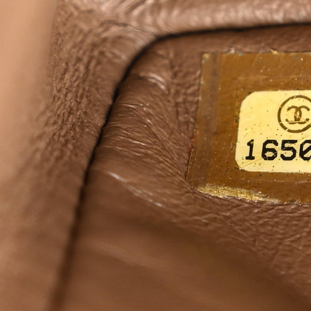 Metallic Aged Calfskin Quilted 2.55 Reissue 225 Flap Dark Gold
