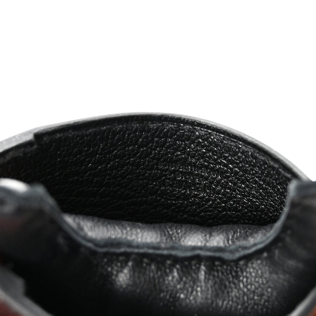 Milo Lambskin Studded Grigri Rodeo Robeo Rock Horse Bag Charm PM Black
