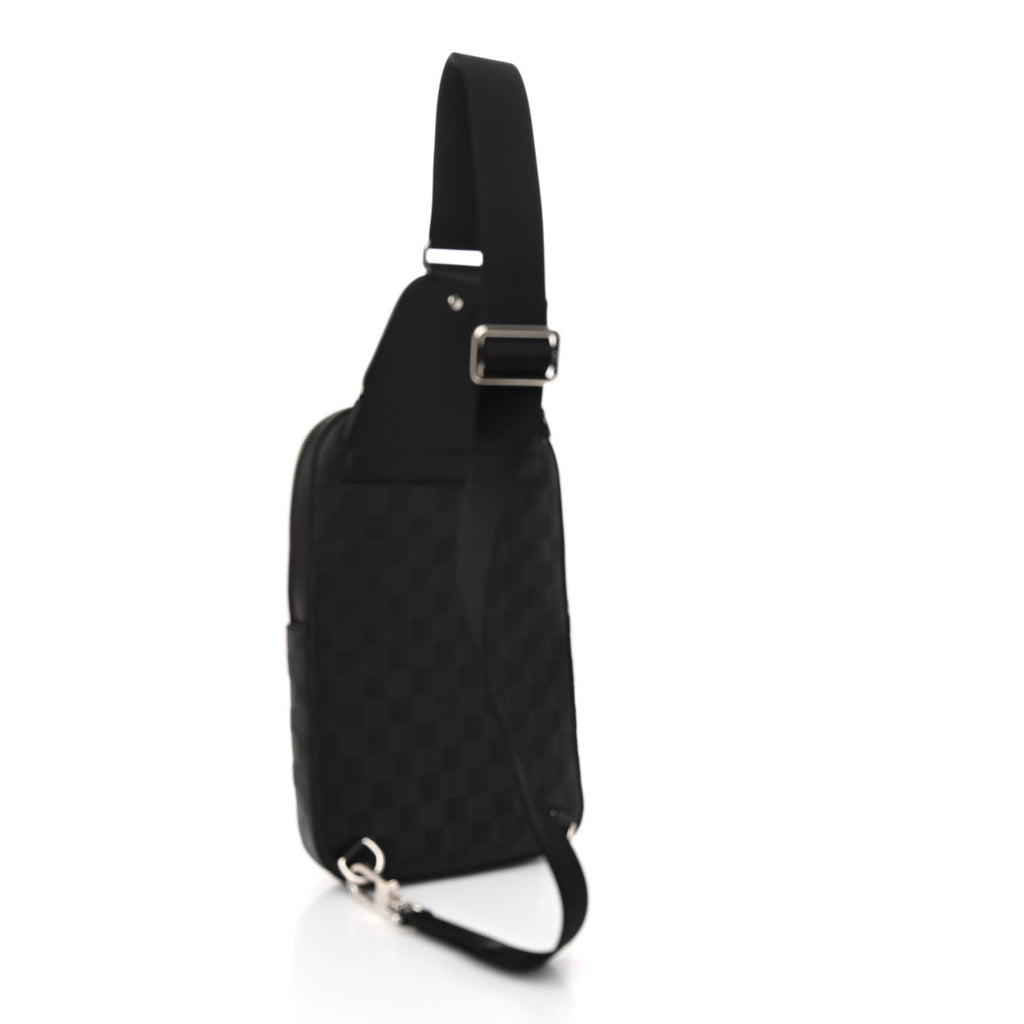 Damier Infini Avenue Sling Bag NM Onyx