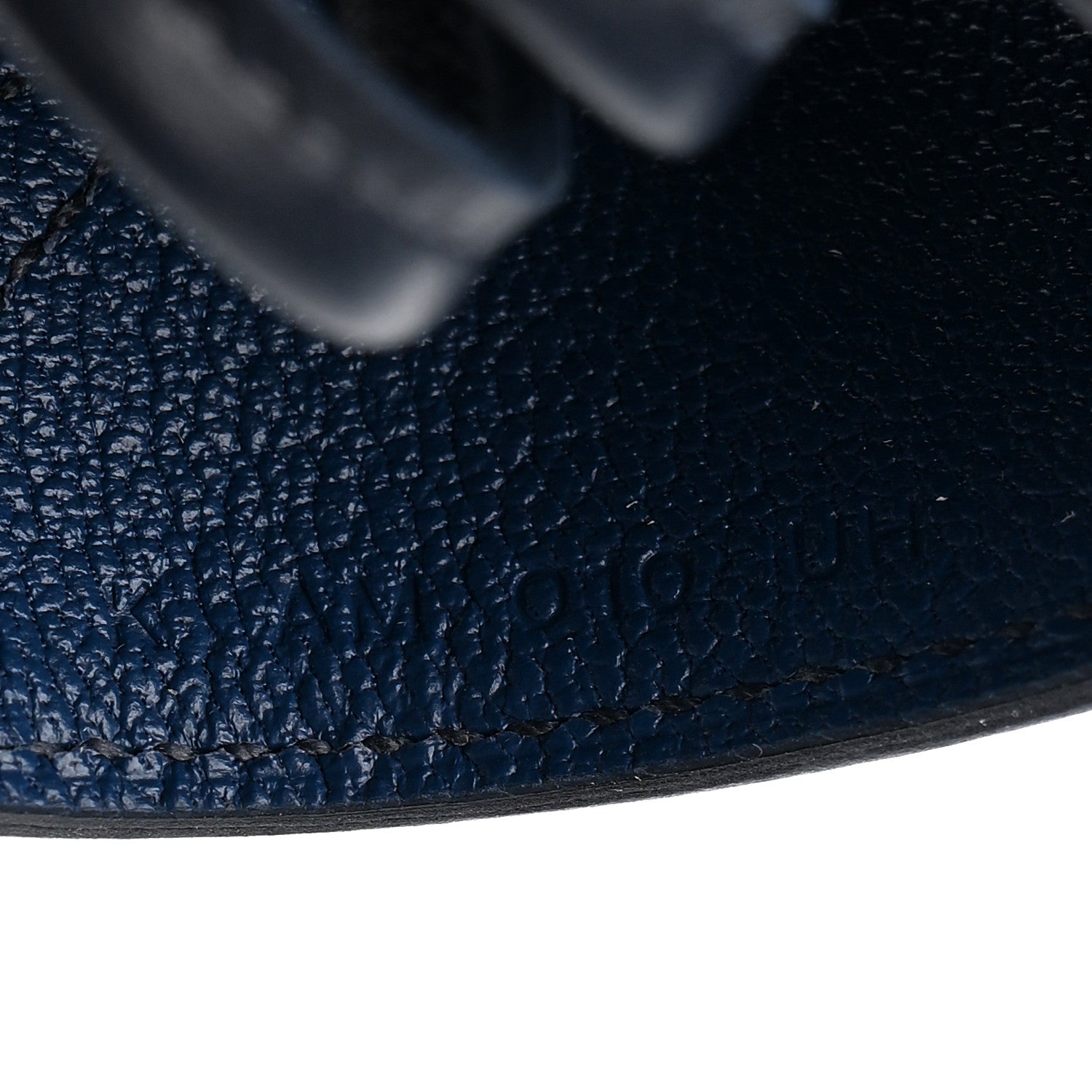 Milo Lambskin Grigri Rodeo Robeo Coeur Bag Charm PM Jaune Milton Bleu Nuit Bleu Tie
